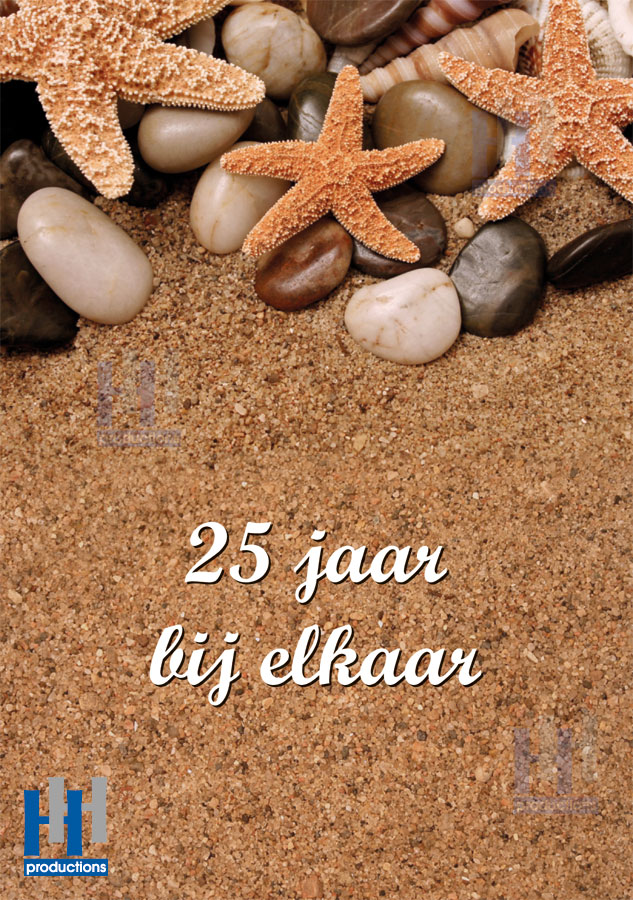 J038 strand schelpen hh-productions jubileumkaarten