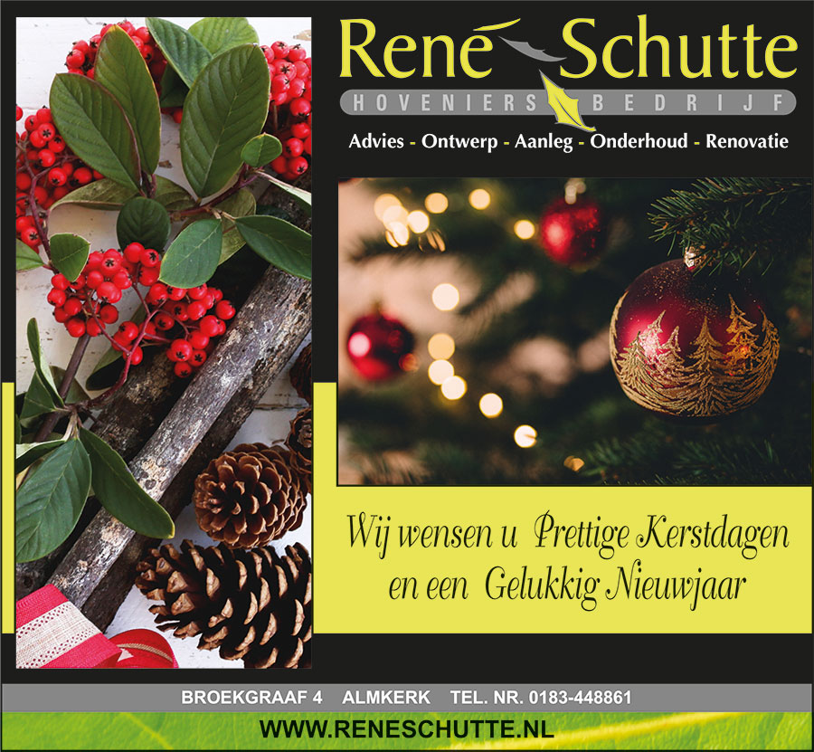 Schutte Hovenier Kerst