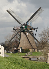 Achtkante Molen, Streefkerk - 019-2 - Poster
