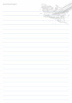 Schrijfblok A5 - gelinieerd - potlood